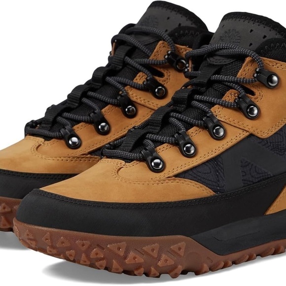 Timberland Boys' GreenStride Motion 6" Mid Fabric/Leather Waterproof Hiking Boot - Picture 1 of 10